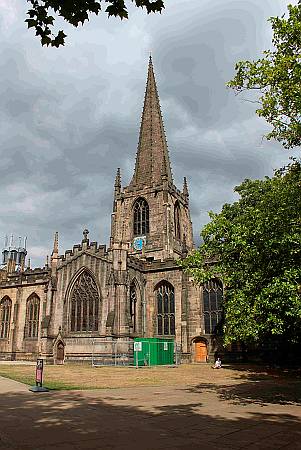 Sheffield Cathedral - Exterior View